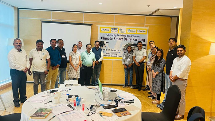 Climate-Smart Dairy training conducted in Pune