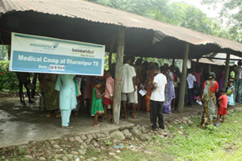 Medical Relief Camps in Tea Gardens