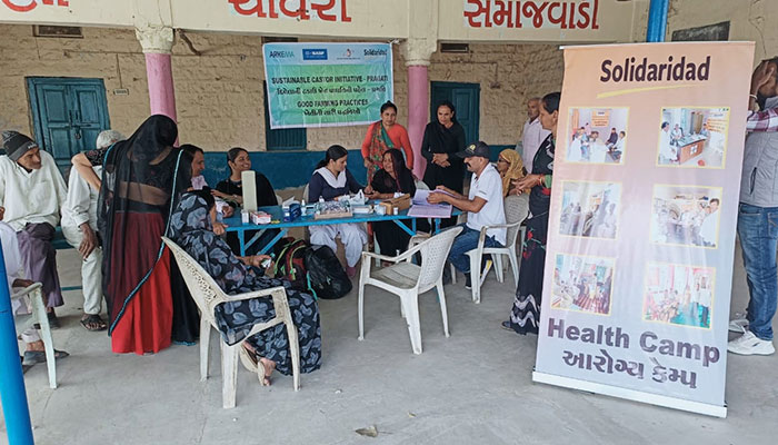 Medical camps set up for castor farmers and their families in Gujarat