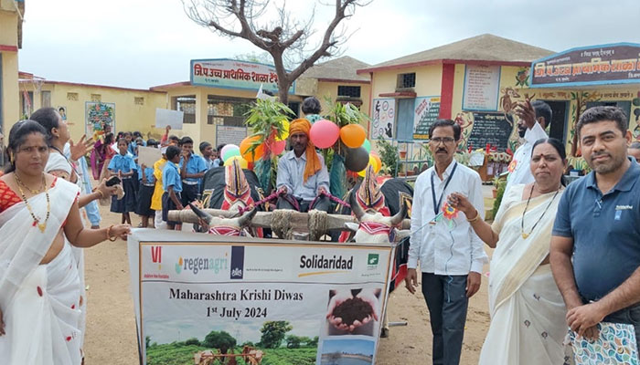 Celebrating Maharashtra Krishi Din