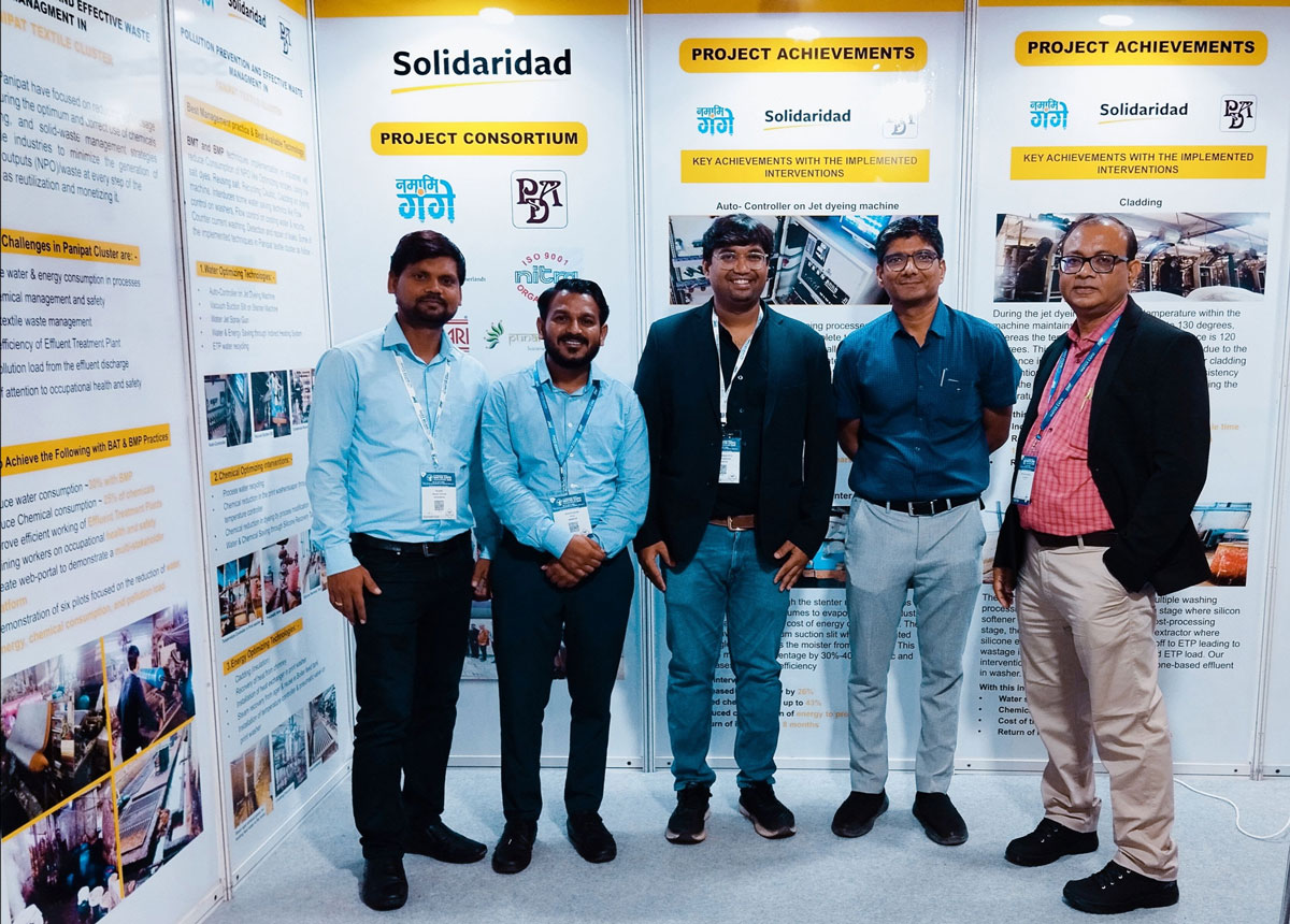 Solidaridad’s Interventions in the Textile Sector Garner Acclaim at Expo