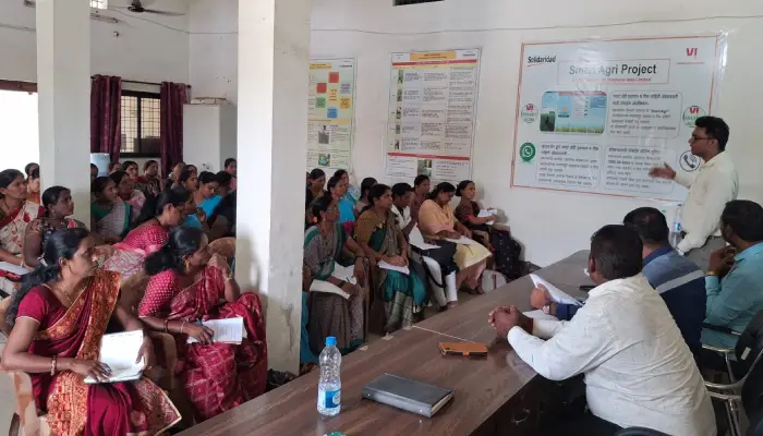 Convergence Training in Wardha Equips Women SHG Farmers on Good Practices and Running Enterprises